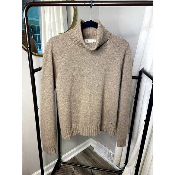 Tory Burch Cashmere Turtleneck Sweater size L large - Picture 2 of 6